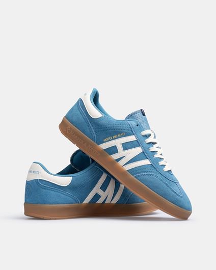 Foto de Sneaker Hamptons Suede Azul profundo