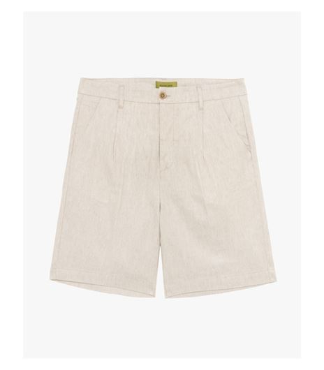 Foto de Bermuda lino y viscosa beige