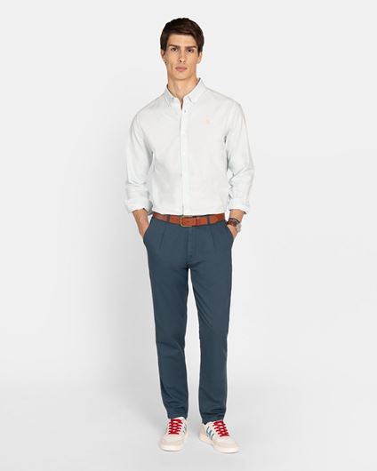Picture of Pantalón MIlford Linen Navy Gray
