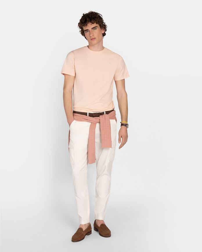 Foto de Camiseta Biscuit Retro Logo Vintage Rose