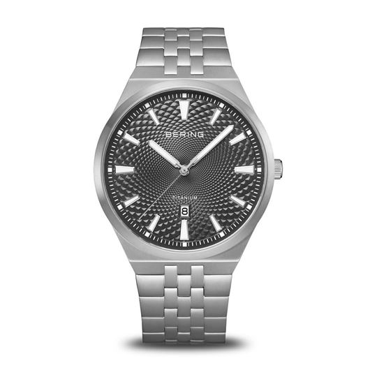 Foto de Reloj Titanium gris cepillado con esfera gris 41mm