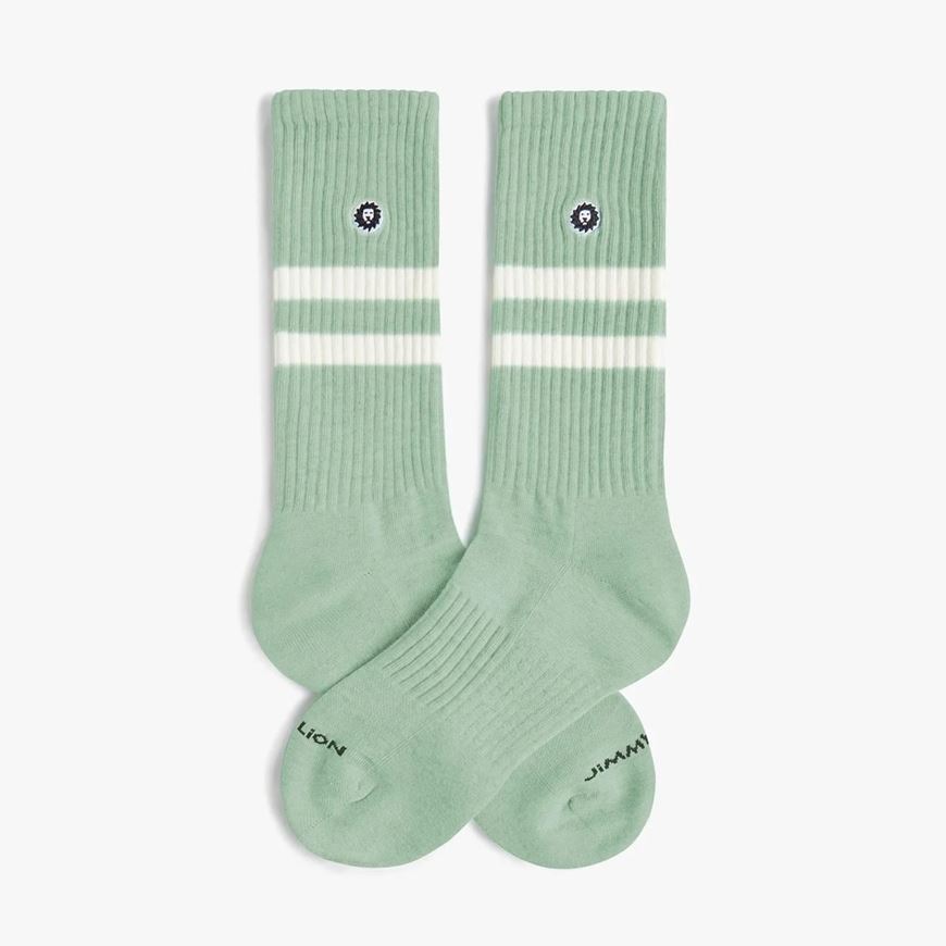 Foto de Calcetines Athletic Essential Stripes Mint Green  M