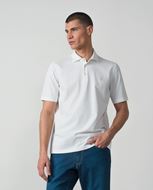 Foto de Polo punto liso color hueso