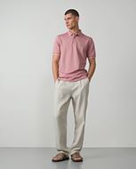 Foto de Polo punto 100% algodón mercerizado rosa palo