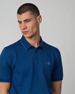 Foto de Polo punto 100% algodón mercerizado azulón