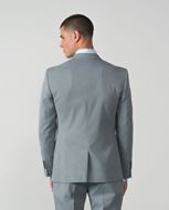 Foto de Traje Slim Fit milrayas gris