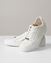 Picture of Zapatillas piel combinada blanca