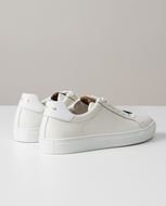 Foto de Zapatillas piel combinada blanca