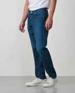 Foto de Tejano elástico fino azul medio regular fit