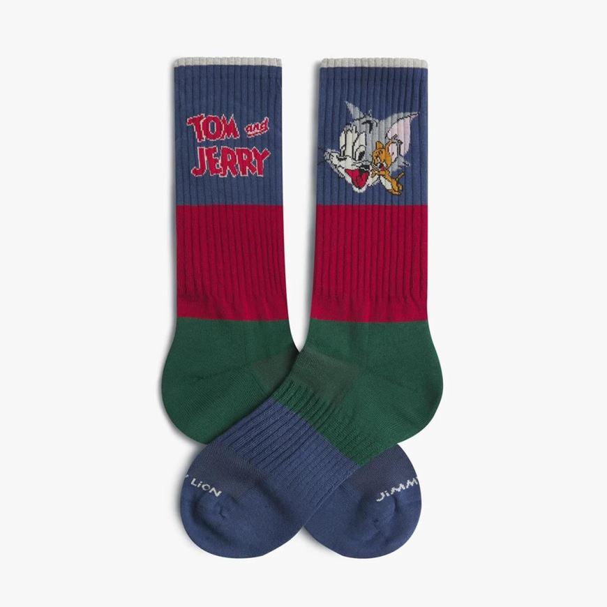 Foto de Calcetines Athletic Tom and Jerry Navy Blue, Red, Green L