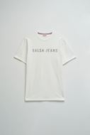 Foto de Camiseta manga corta blanca con logo