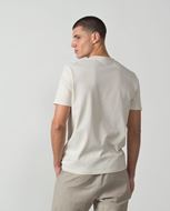 Foto de Camiseta de algodón tintado piedra