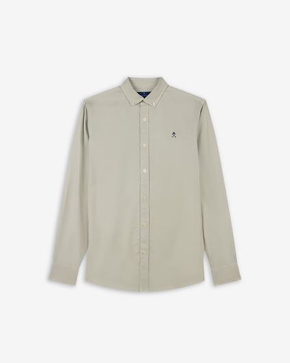 Foto de Camisa Garment Dye Twill Dust Green