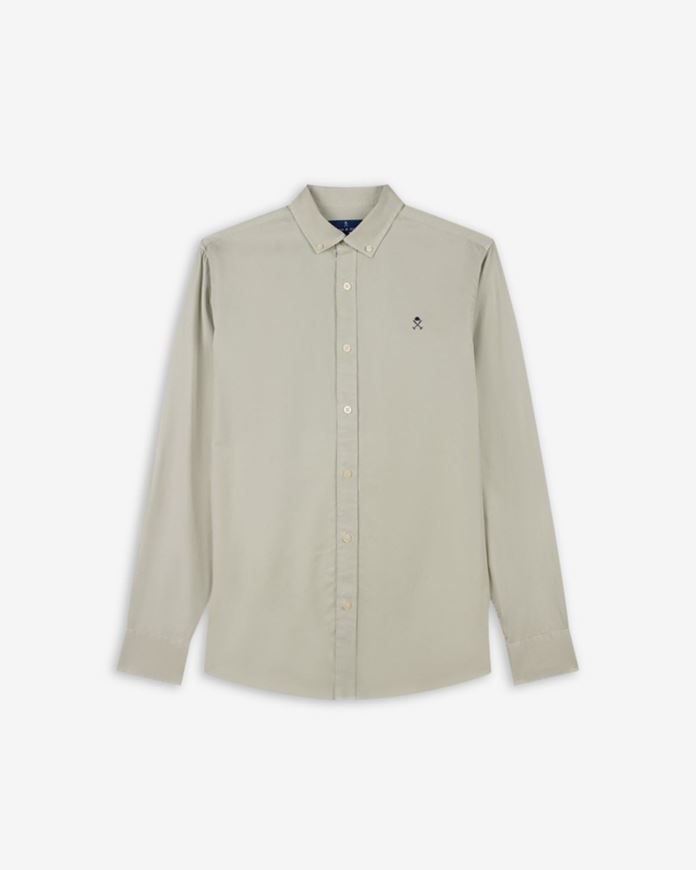 Foto de Camisa Garment Dye Twill Dust Green