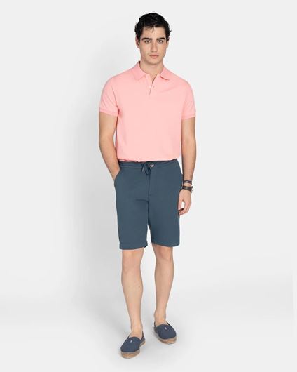 Foto de Bermuda Seersucker Navy Gray