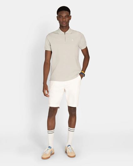 Foto de Polo Zipper Gray Frost