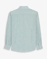 Foto de Camisa Striped Linen Green Tide