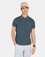 Foto de Polo Zipper Navy Gray