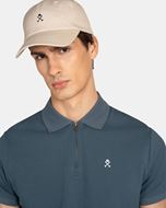 Foto de Polo Zipper Navy Gray
