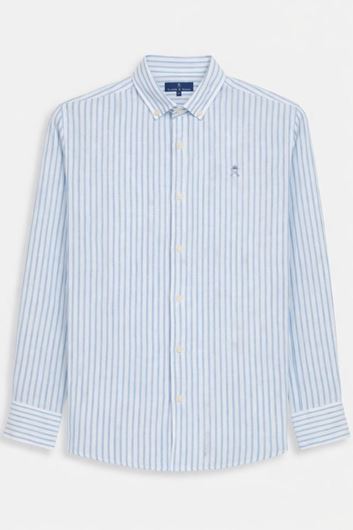 Foto de Camisa Striped Linen Sky Blue