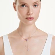 Foto de Collar en Y Ariana Grande x Swarovski Tallas mixtas, Libélula, Multicolor, Baño de rodio