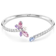 Foto de Brazalete Ariana Grande x Swarovski Tallas mixtas, Libélula, Multicolor, Baño de rodio S