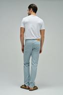 Foto de Pantalón Jogger en Lino azul