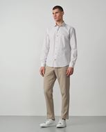 Foto de Camisa sport estampado hojita caqui teja