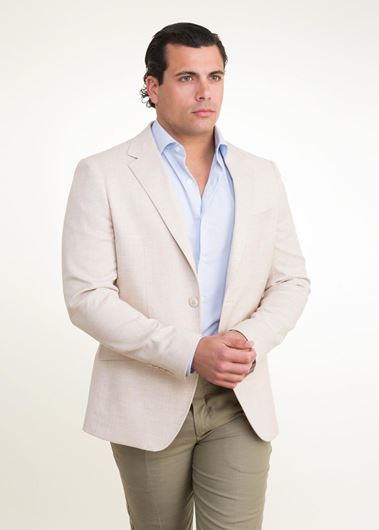 Foto de Americana hombre beige slim fit