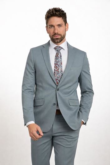 Foto de Traje extra slim fit verde agua
