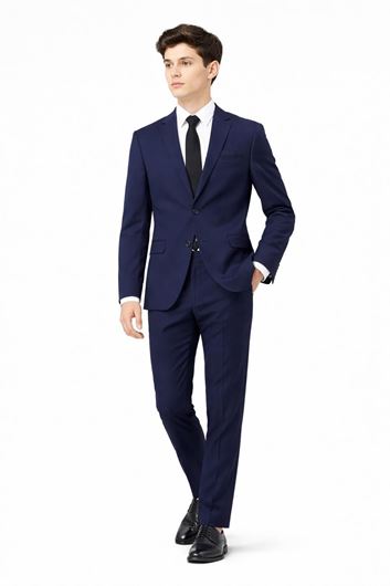 Foto de Traje slim fit sport tejido tecnico marino