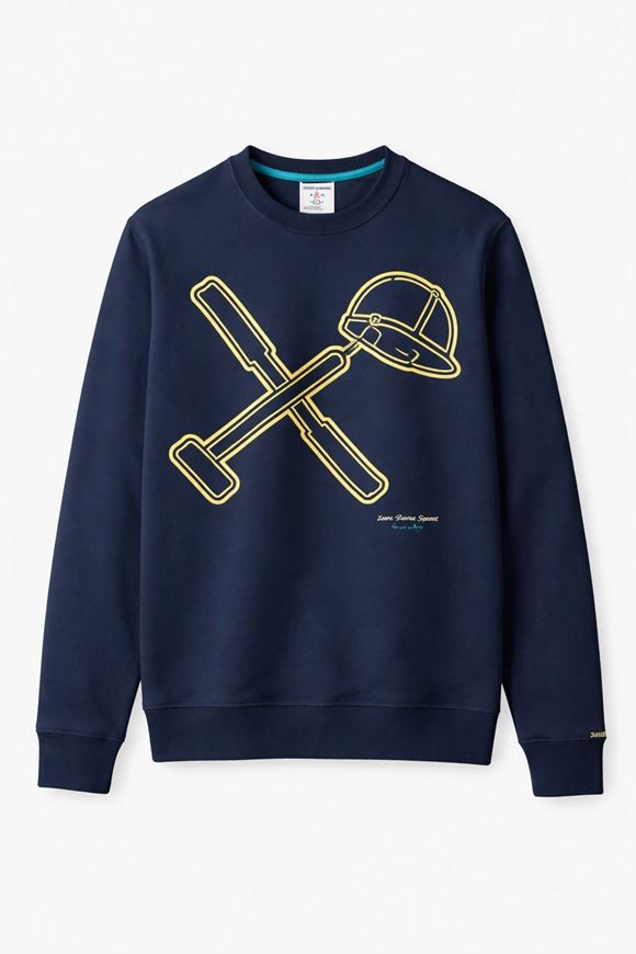 Foto de Sudadera Big Logo Navy Gray