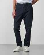 Foto de Pantalón sport con cordón tejido técnico elástico azul marino