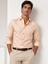 Foto de Camisa vestir microdibujo color salmón