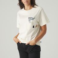 Foto de Camiseta Tom and Jerry Pocket beige