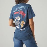Foto de Camiseta Tom and Jerry Cartoon blue