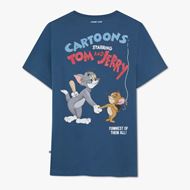 Foto de Camiseta Tom and Jerry Cartoon blue