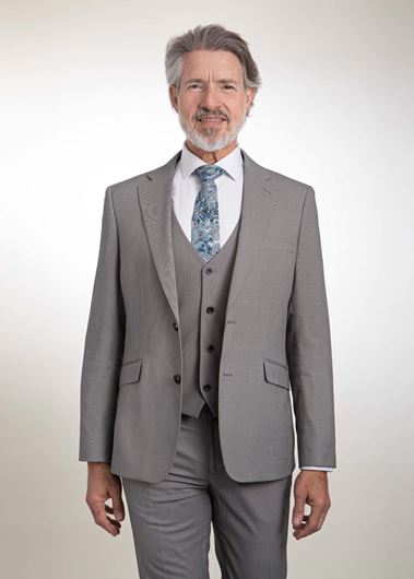 Foto de Chaleco corte recto gris medio