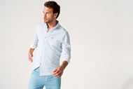 Foto de Camisa tejido Fly estampado ballenitas