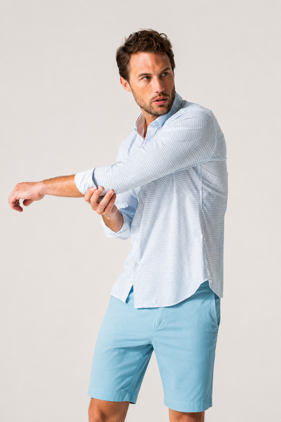 Foto de Camisa tejido Fly estampado ballenitas