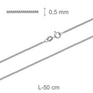 Foto de Cadena de plata 50cm