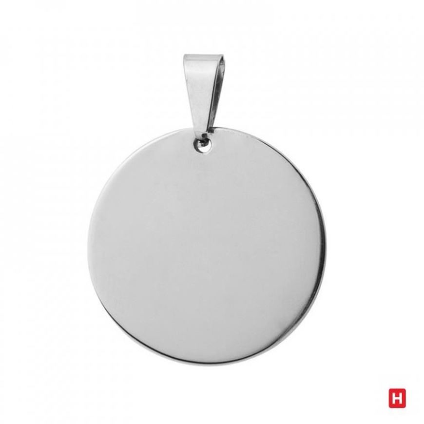 Picture of COLGANTE DE ACERO 3CM PARA GRABAR