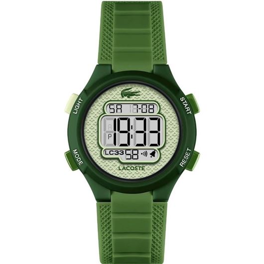 Foto de Reloj digital LC33 de silicona verde