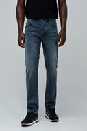 Picture of Pantalón vaquero regular fit color azul efecto lavado