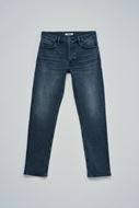 Picture of Pantalón vaquero regular fit color azul efecto lavado