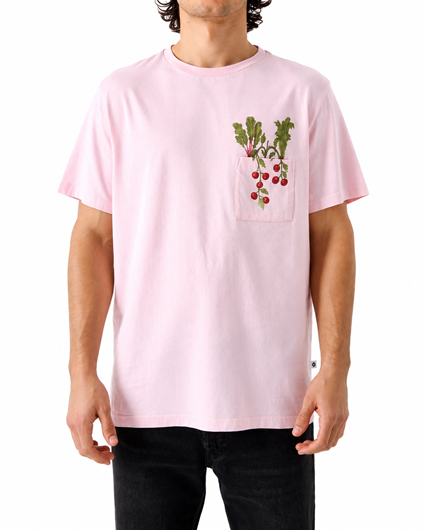 Foto de Camiseta Radish Pocket rosa