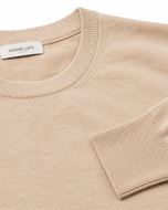 Foto de Jersey de punto fino slim fit color camel