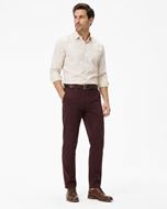 Foto de Pantalón DB chino microestuctura ciruela modern fit
