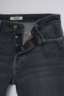 Foto de Vaquero Regular Fit cierre con botones azul grisáceo