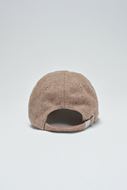 Foto de Gorra de lana con logo bordado color arena